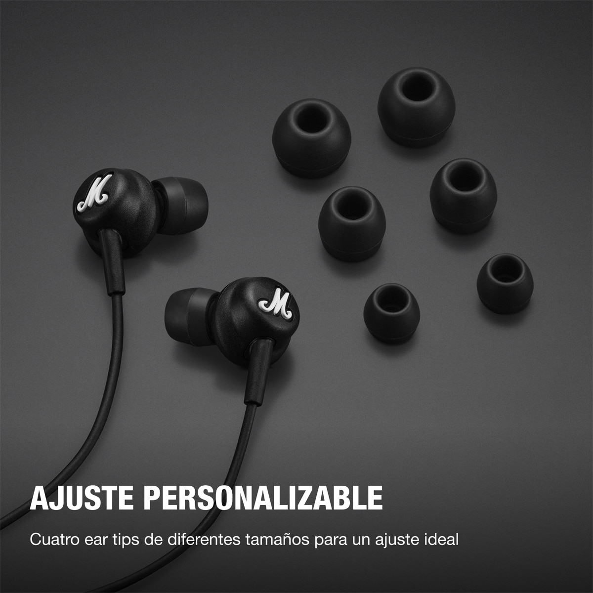Auriculares de botón con cable Marshall Mode USB-C Negro-3