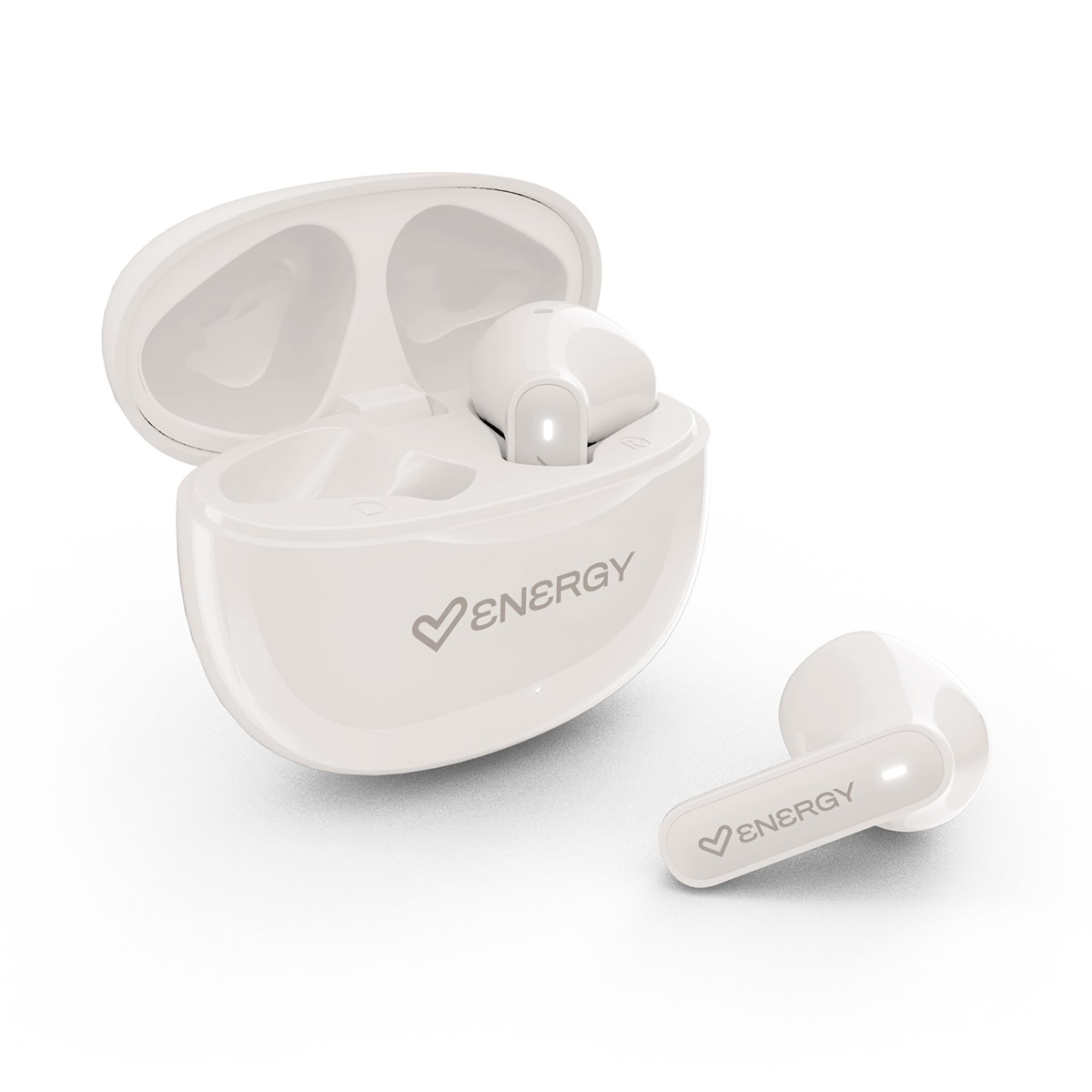 Imagen 4 de Auriculares True Wireless ENERGY SISTEM PopBuds Bluetooth 6.0 - Crema Crema