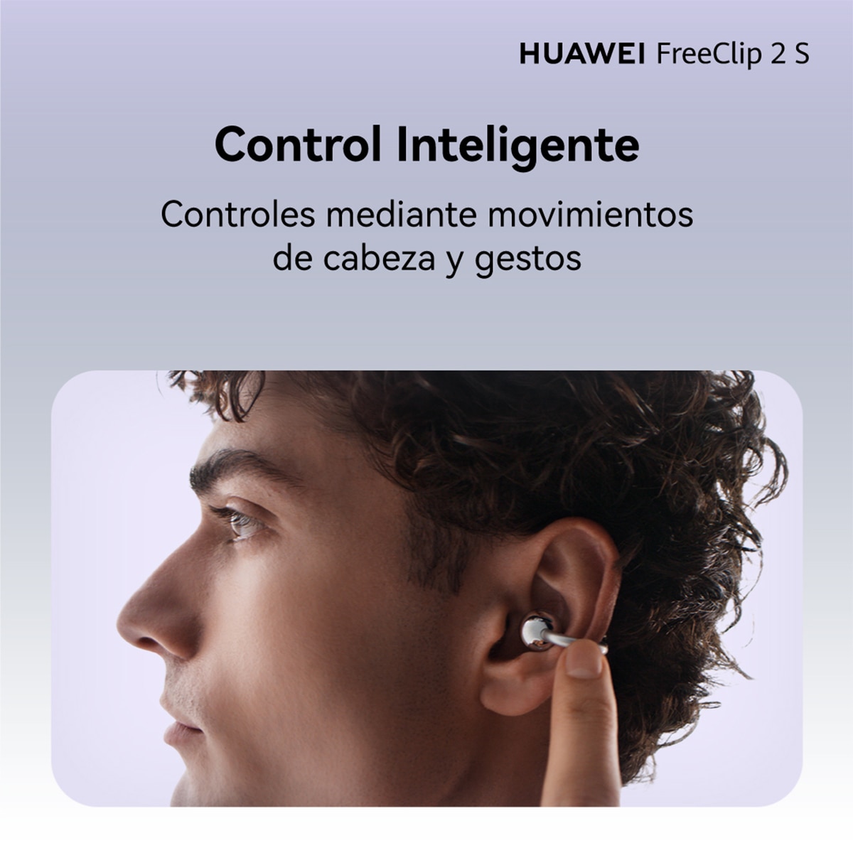 Auriculares True Wireless Huawei FreeClip 2 S - Plata Deep Blue-5