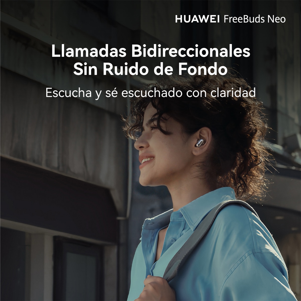Auriculares True Wireless Huawei FreeBuds Neo con cancelación activa de ruido - Blanco Blanco-14