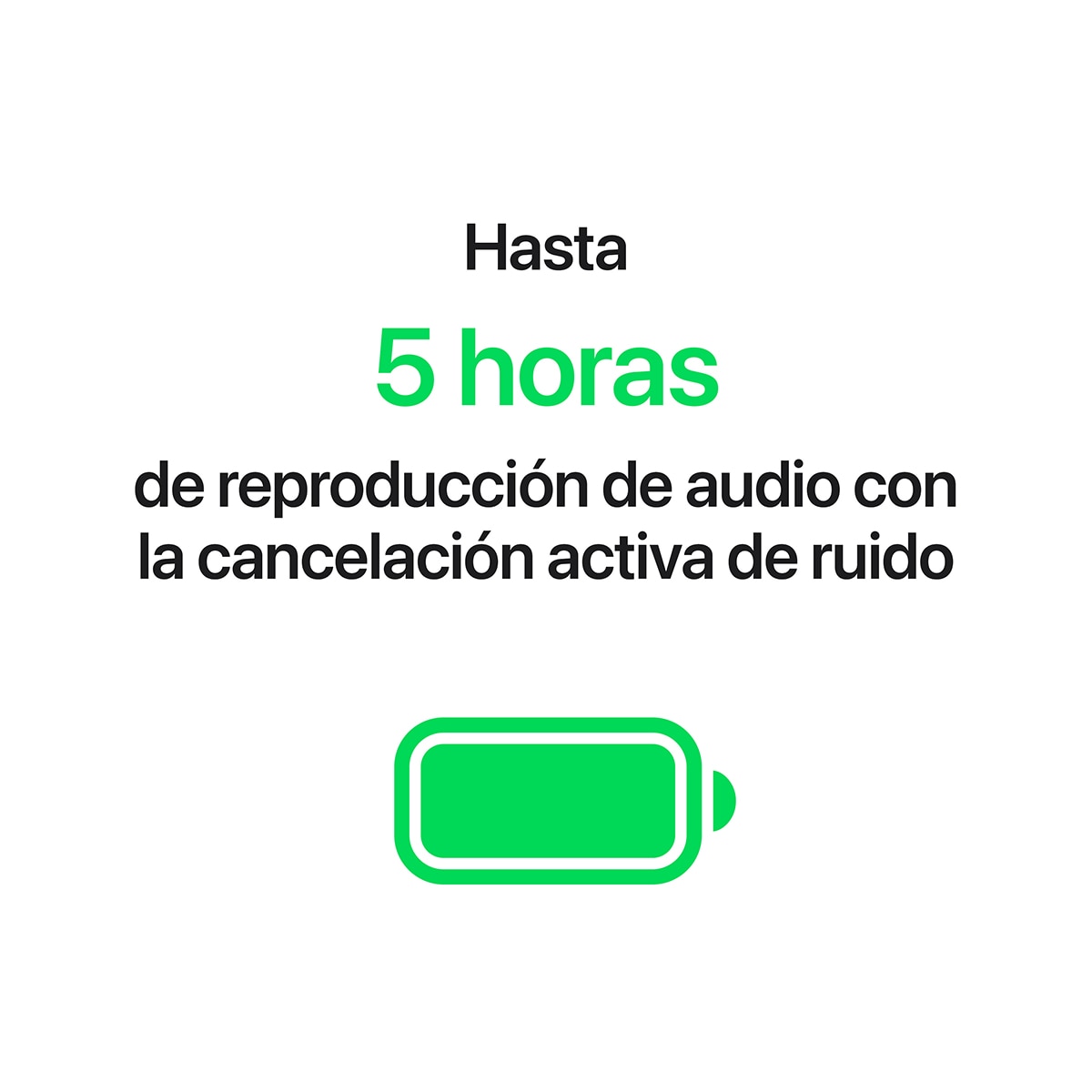 Apple AirPods 5 con estuche de carga inalámbrica y cancelación activa de ruido Blanco-7