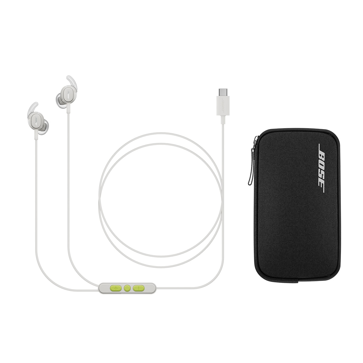 Imagen 2 de Auriculares de botón con cable Bose con cancelación de ruido - Blanco Blanco