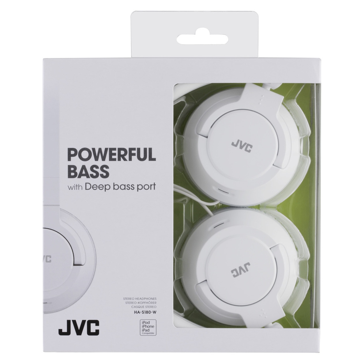Auriculares de diadema JVC HA-S180-W Blanco-2