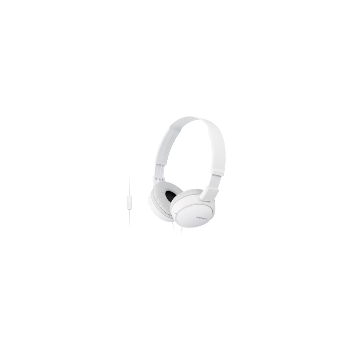 Sony MDR-ZX110AP Auriculares de diadema con micrófono - Blanco Blanco-2