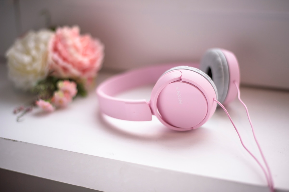 Sony MDR-ZX110AP rosa Auriculares de diadema con micrófono 2