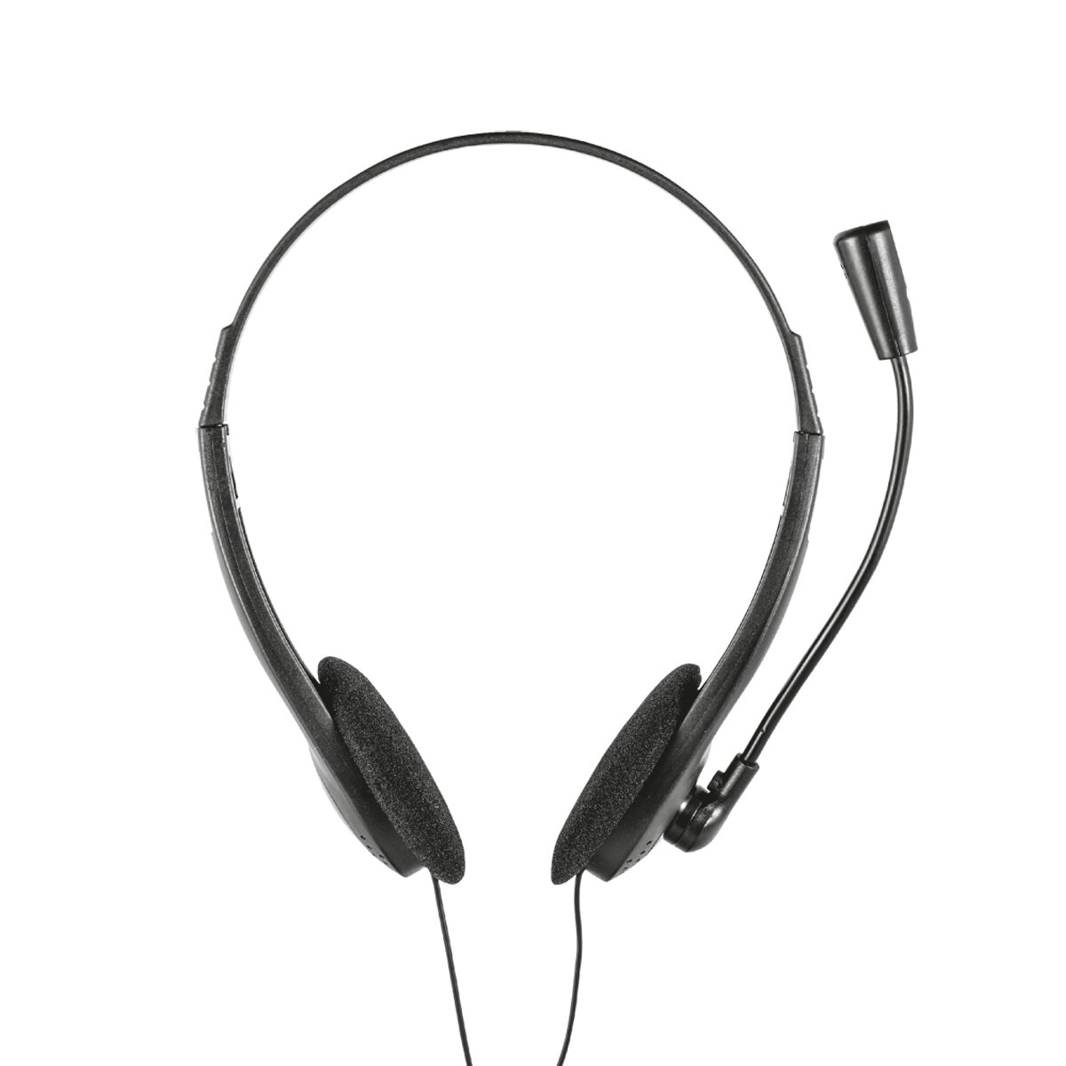 Auriculares diadema PRIMO Trust 21665 con micrófono Negro-2