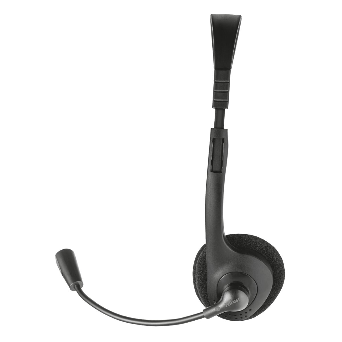 Auriculares diadema PRIMO Trust 21665 con micrófono Negro-3