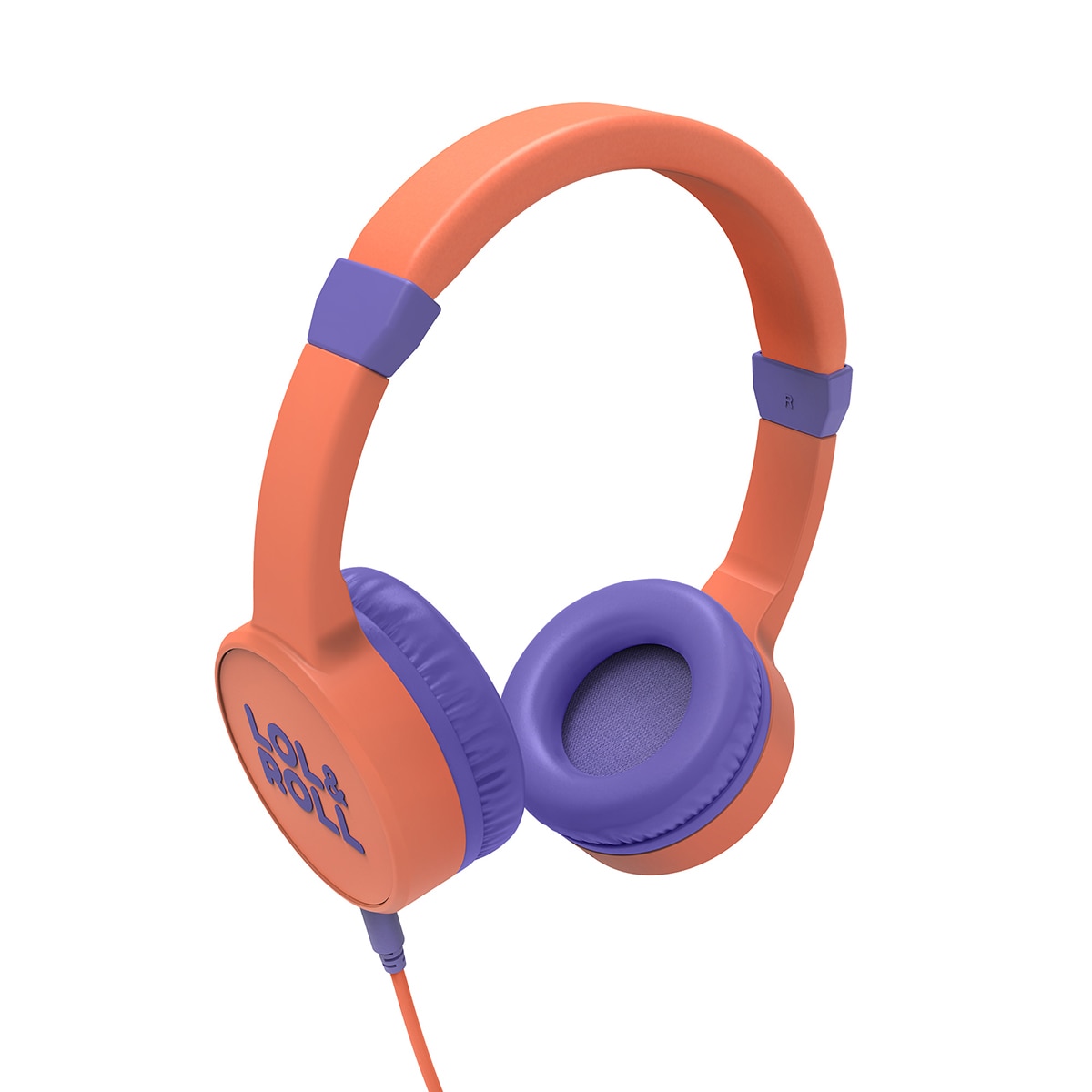 Auriculares de diadema Energy Sistem Pop Kids con micrófono Naranja / Morado-3