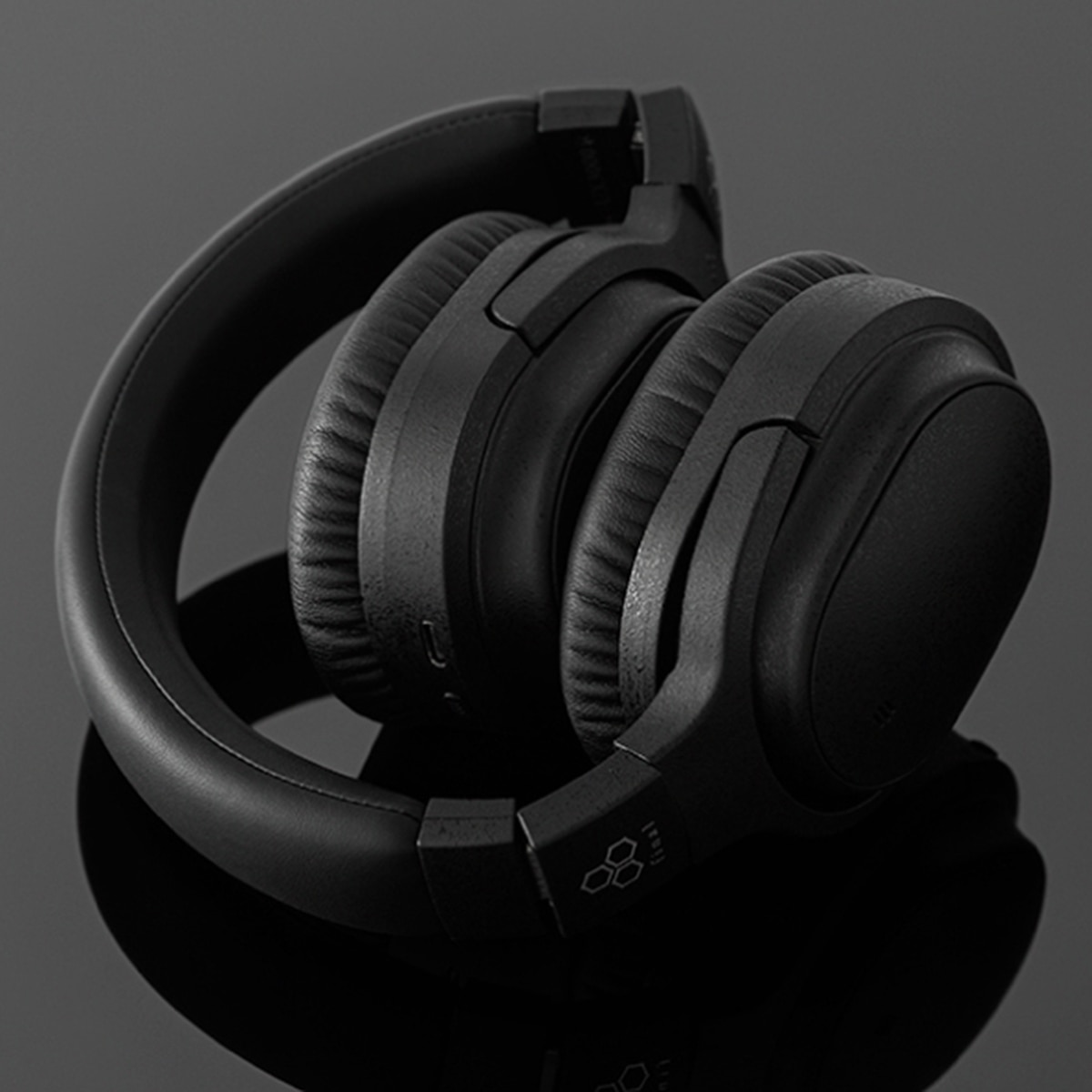 Auriculares de diadema Final UX3000 con cancelación de ruido y Bluetooth Negro mate-4