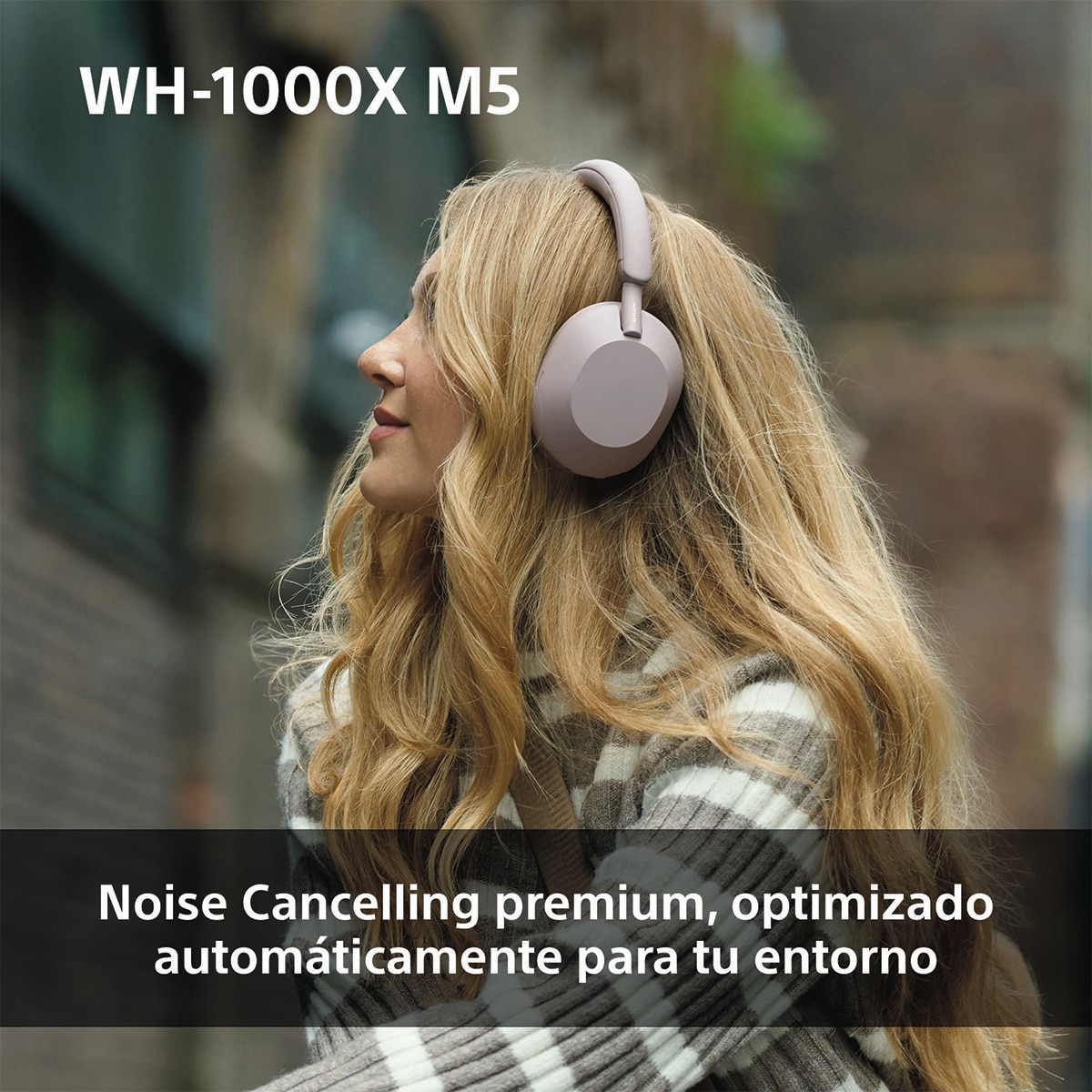 Sony WH-1000XM5 Bluetooth Auriculares de diadema Cancelación de ruido, 30 horas de batería, micrófono, para iOS, Android y PC - Plata Plata-5
