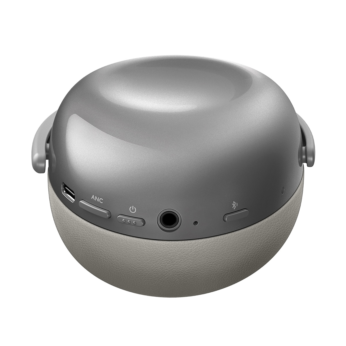 Auriculares de diadema Kef Mu7 True Wireless con cancelación de ruido Silver Grey Plata-7
