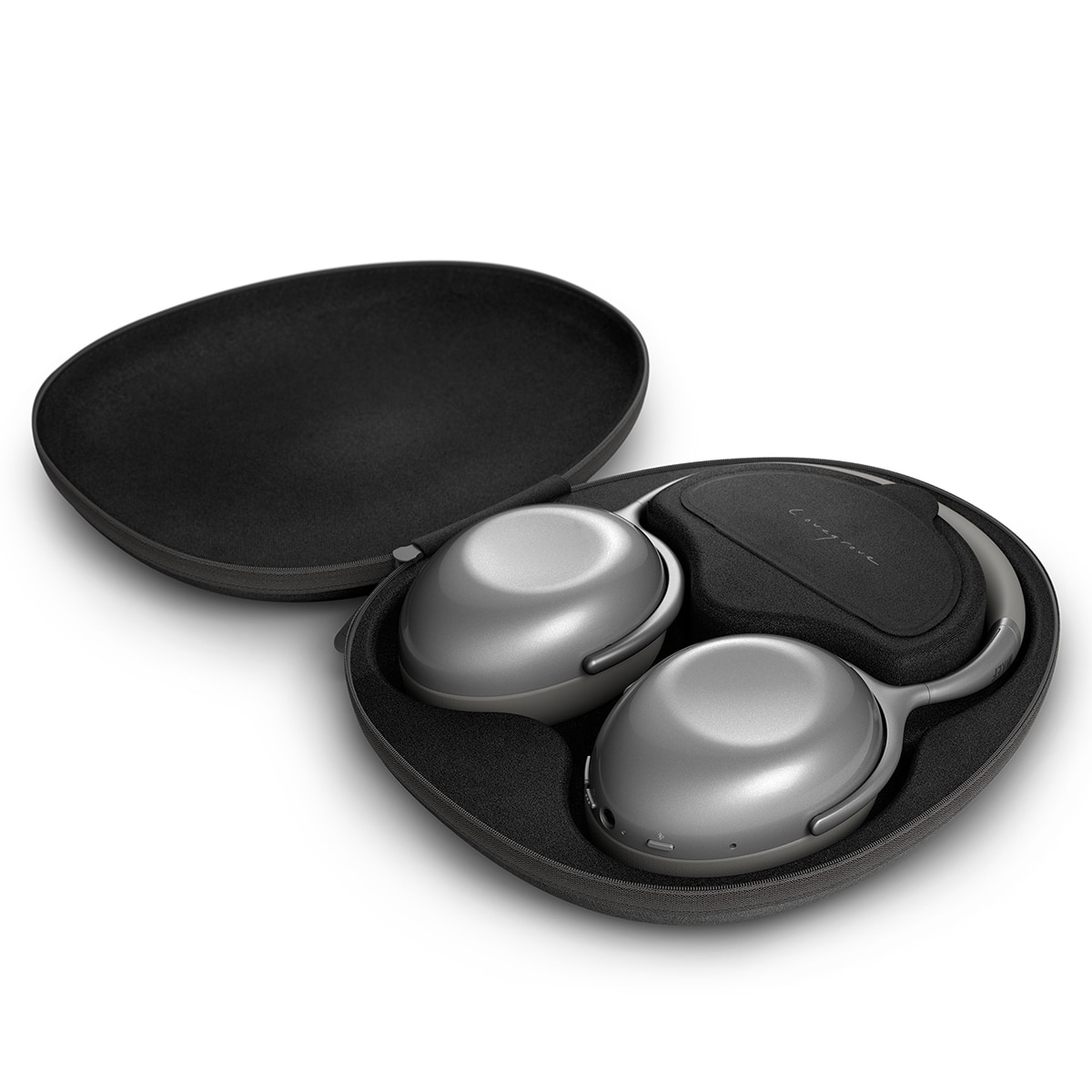 Auriculares de diadema Kef Mu7 True Wireless con cancelación de ruido Silver Grey Plata-8