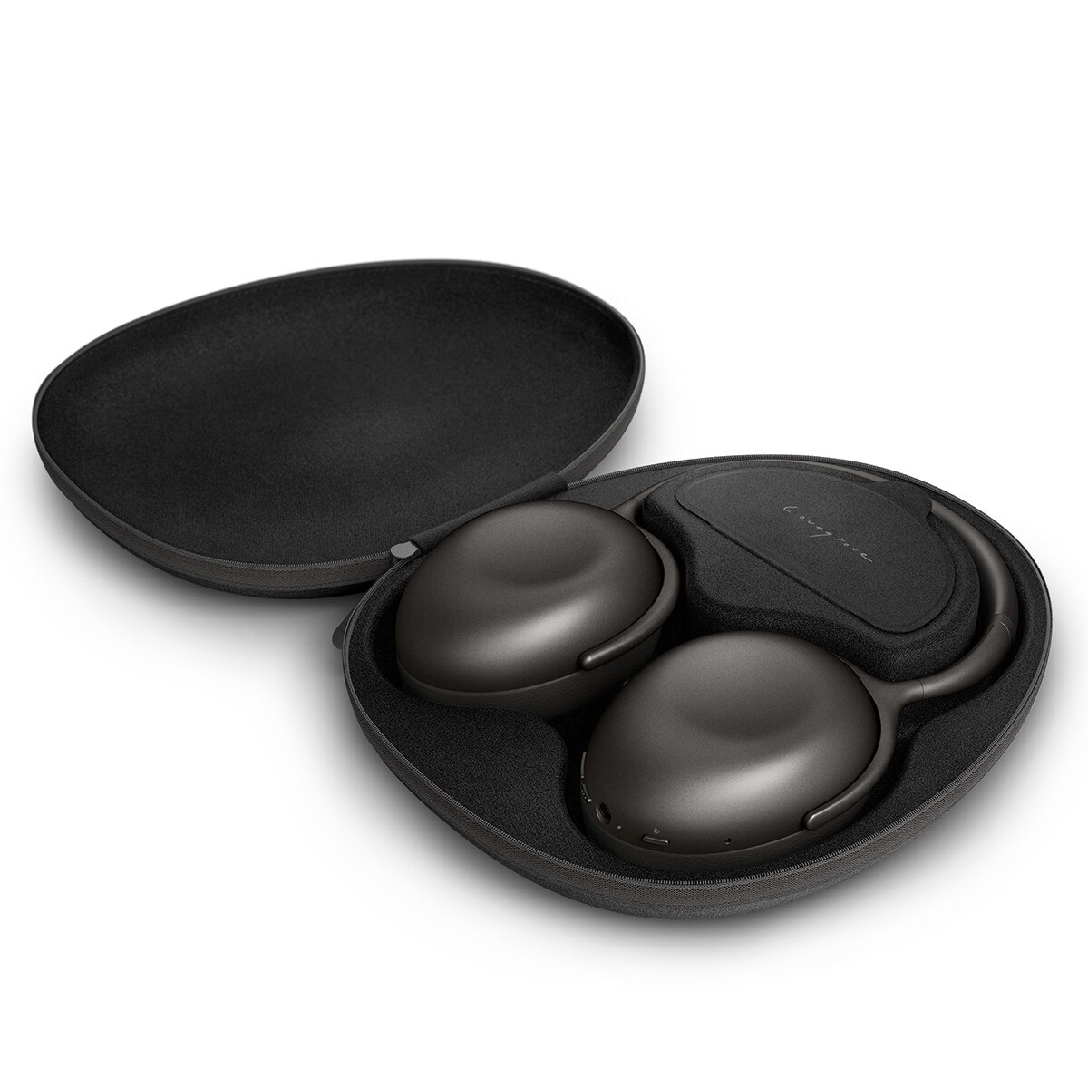 Auriculares de diadema Kef Mu7 True Wireless con cancelación de ruido Charcoal Grey Gris-8