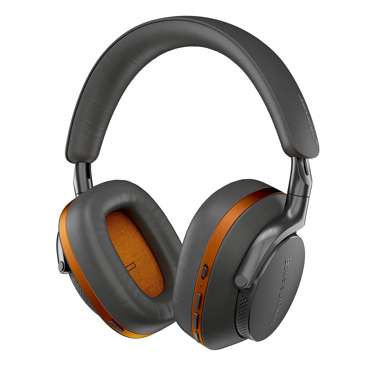 Auriculares diadema inalámbricos Bowers & Wilkins Px8 McLaren Edition, con cancelación de ruido Gris / Naranja-4
