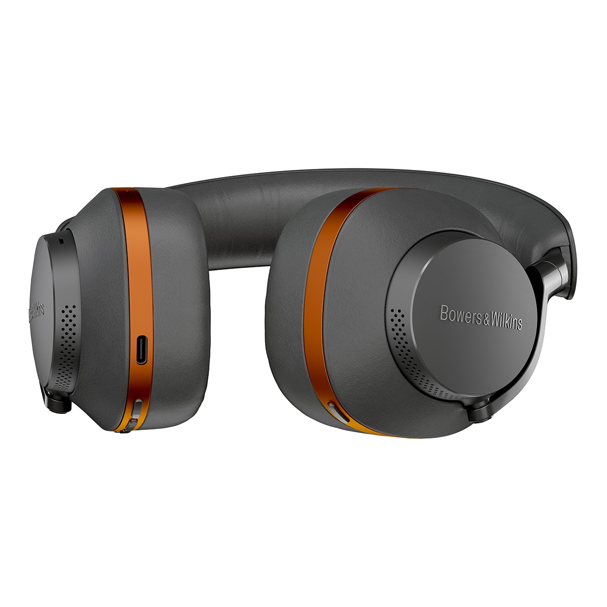 Auriculares diadema inalámbricos Bowers & Wilkins Px8 McLaren Edition, con cancelación de ruido Gris / Naranja-5