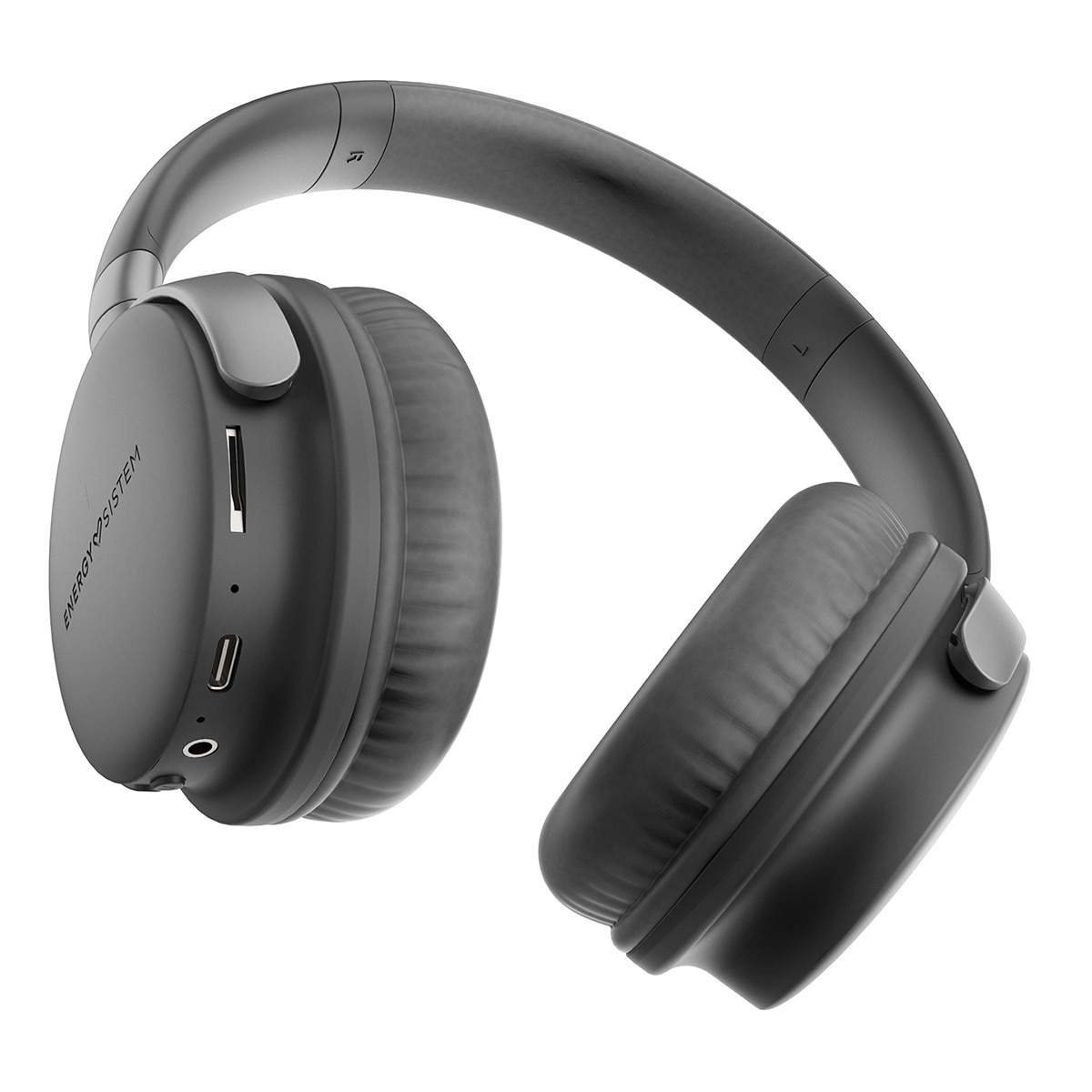 Auriculares de diadema Energy Sistem Studio Plus Bluetooth Grafito Grafito-3