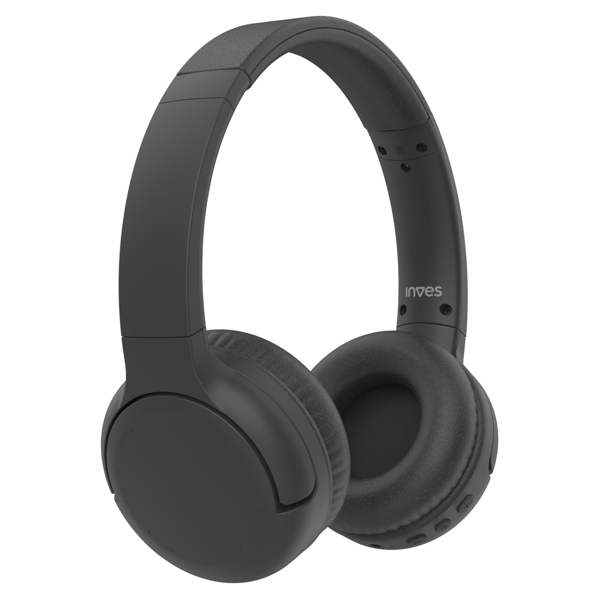 Auriculares de diadema Inves Q203 Bluetooth negros Negro-2