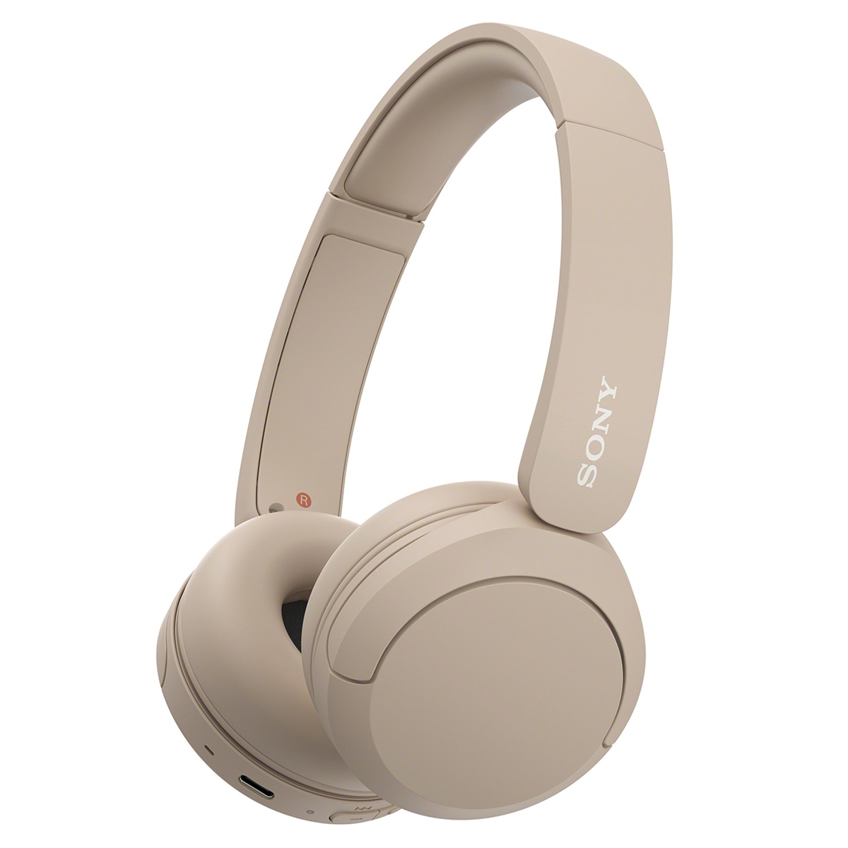 Sony WH-CH520 Auriculares inalámbricos de diadema, hasta 50h batería, ecualizador, iOS, Android y PC - Beige Beige-1