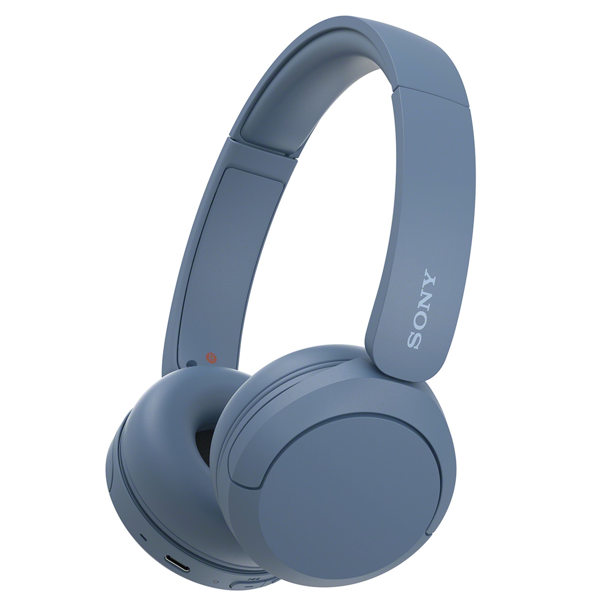 Sony WH-CH520 Auriculares inalámbricos de diadema, hasta 50h batería, ecualizador, iOS, Android y PC Azul-1