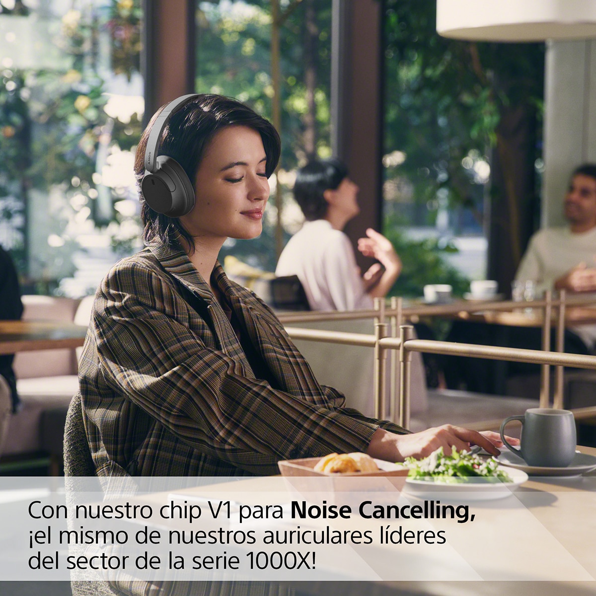 Sony WH CH720N Auriculares de diadema inalámbricos, Cancelación de ruido, hasta 50h. de batería, iOS, Android y PC - Negro Negro-7