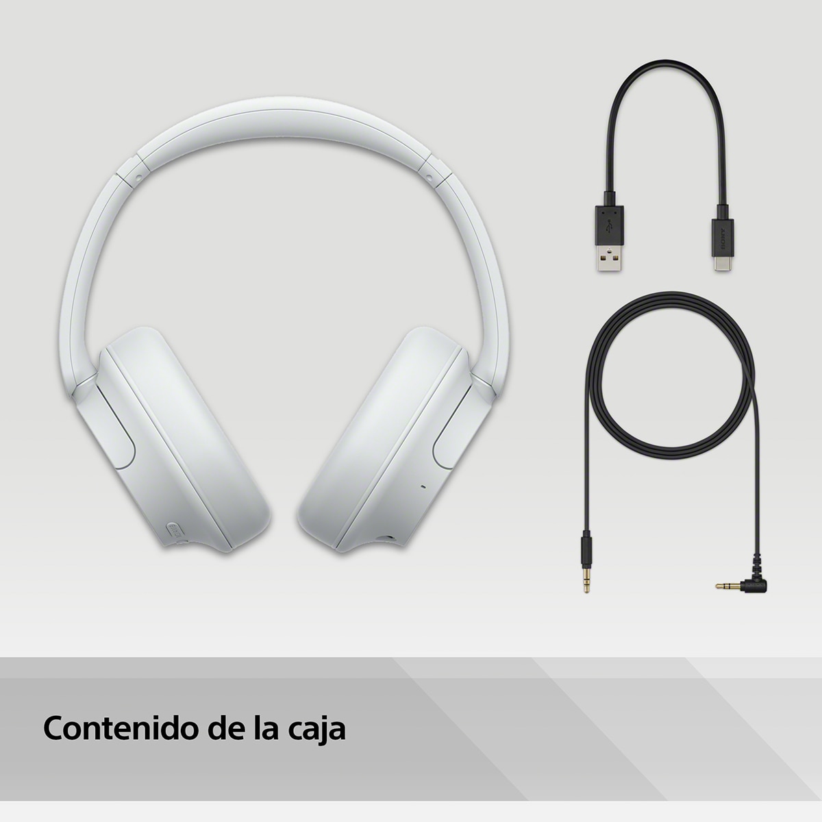 Sony WH CH720N Auriculares de diadema inalámbricos, Cancelación de ruido, hasta 50h. de batería, iOS, Android y PC Blanco-4