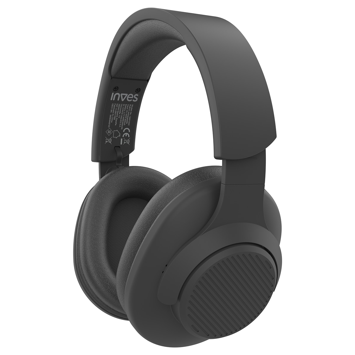 Imagen 0 de Auriculares de diadema Inves Q401, ANC, Bluetooth Negros