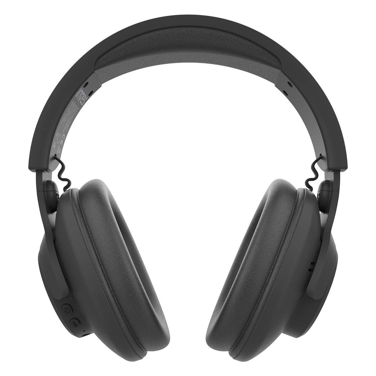 Auriculares de diadema Inves Q401, ANC, Bluetooth Negros Negro-2
