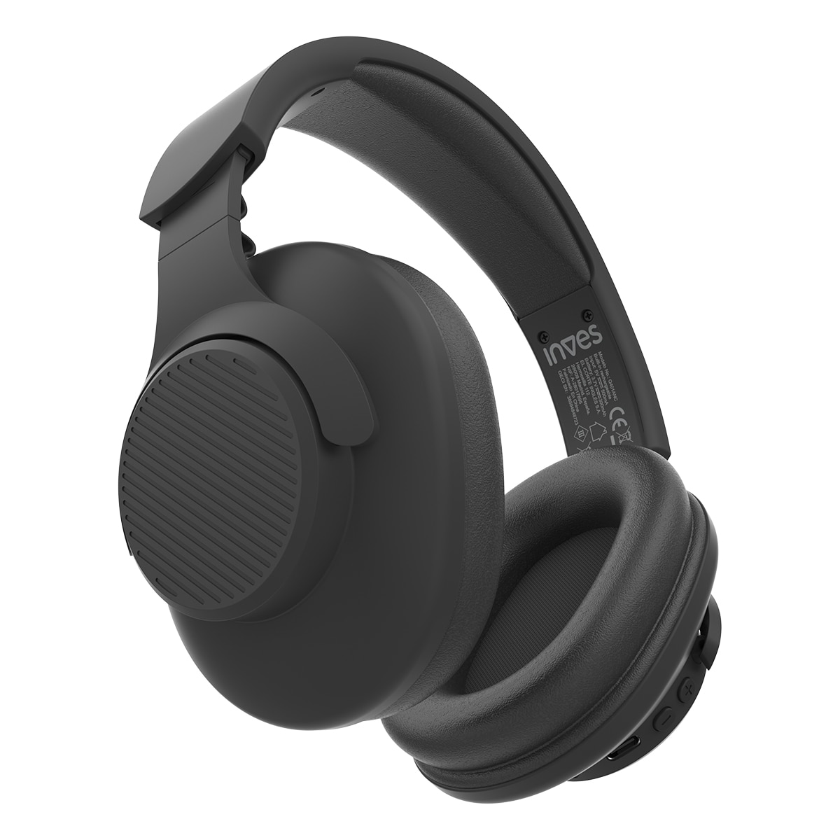 Auriculares de diadema Inves Q401, ANC, Bluetooth Negros Negro-6