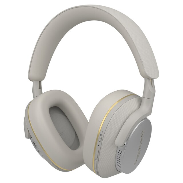 Auriculares de diadema inalámbricos Bowers&Wilkins Px7 S2e, Bluetooth y ANC, Cloud Grey