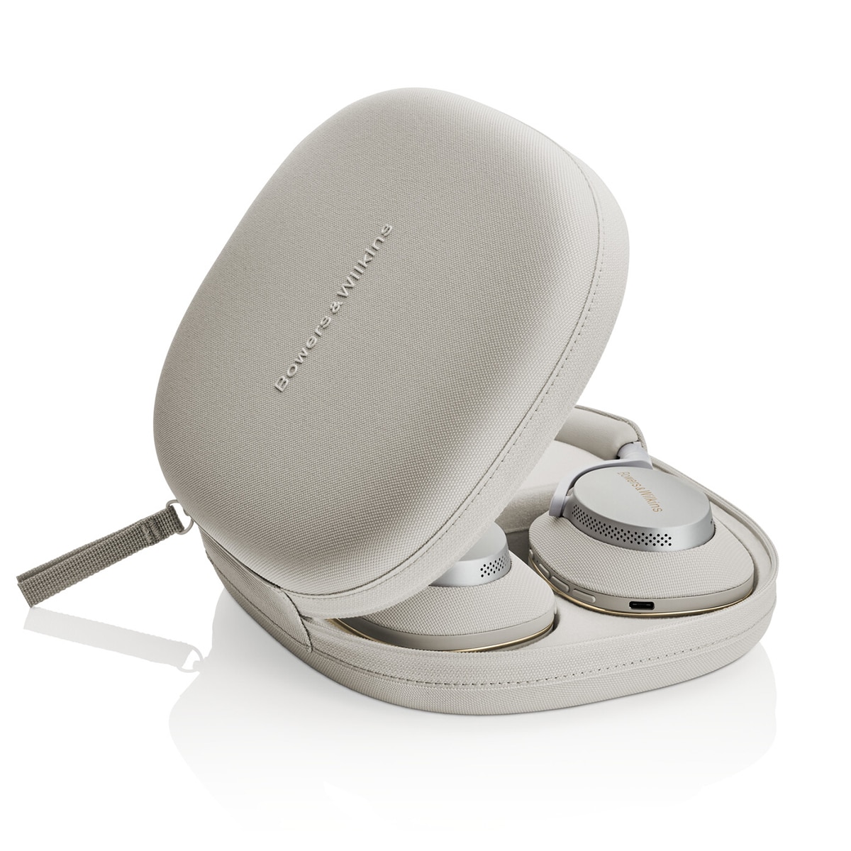 Auriculares de diadema inalámbricos Bowers&Wilkins Px7 S2e, Bluetooth y ANC, Cloud Grey Gris-6