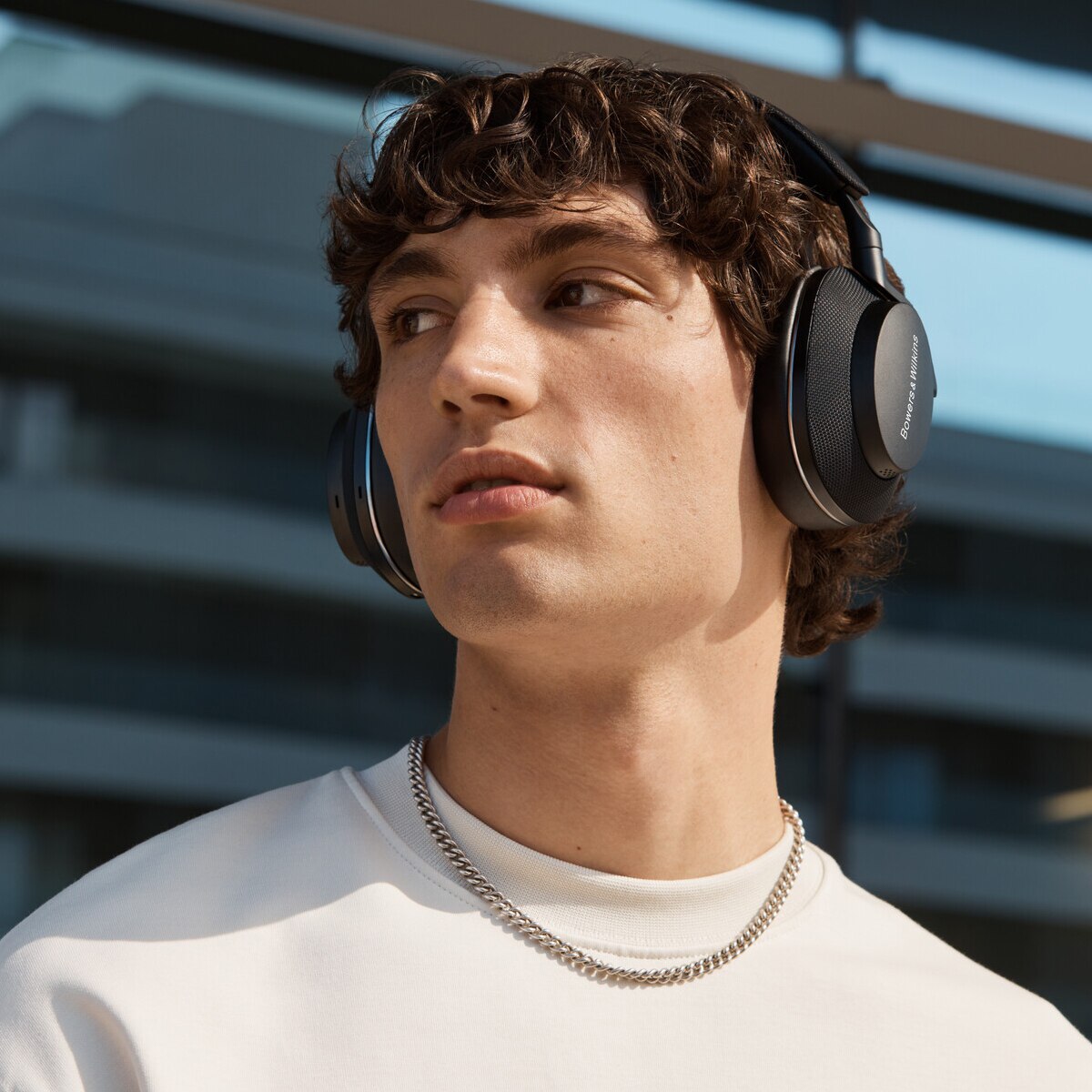 Auriculares de diadema inalámbricos Bowers&Wilkins Px7 S2e, Bluetooth y ANC, Anthracite Black Negro-7