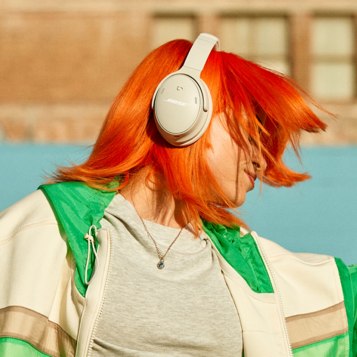 Auriculares de diadema Bose QuietComfort Headphones, ANC y Bluetooth - Lila Blanco-8
