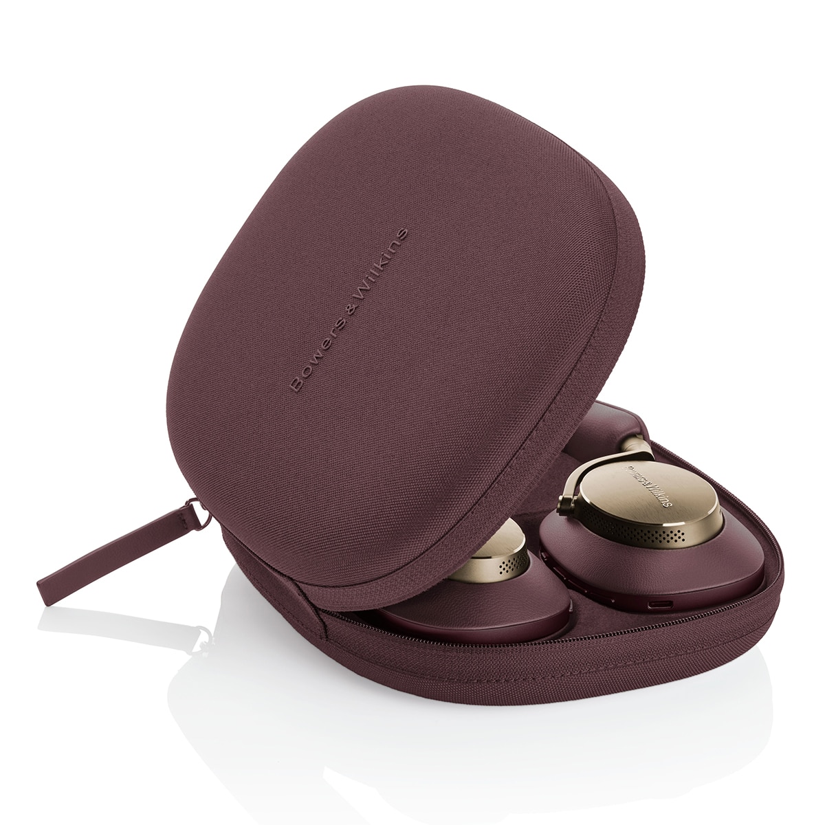 Auriculares diadema inalámbricos Bowers & Wilkins Px8 Royal Burgundy, con cancelación de ruido Burdeos-7
