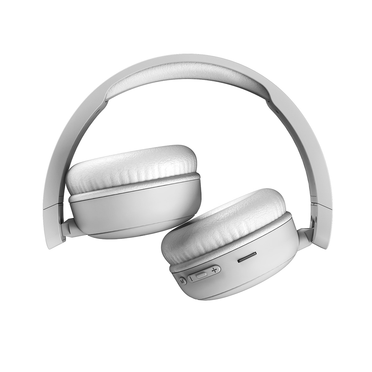 Auriculares diadema Bluetooth Energy Sistem Starlit Radio 100% plástico reciclado, radio FM, reproductor MP3 y ranura para tarjeta Micro SD. Gris / Blanco-4