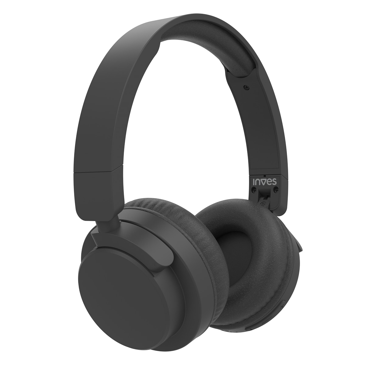 Auriculares de diadema Inves Q604FM Bluetooth, radio, negros Negro-3