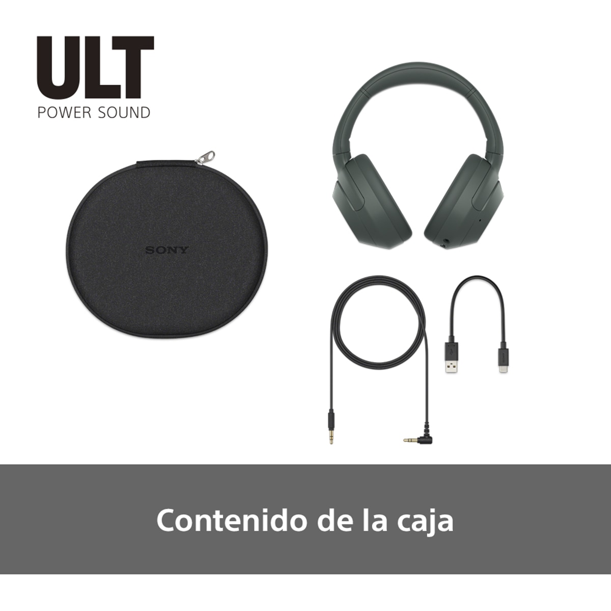 Sony ULT WEAR Bluetooth Auriculares inalámbricos, Deep Bass, Cancelación de ruido, hasta 30h de batería - Bosque Bosque-10