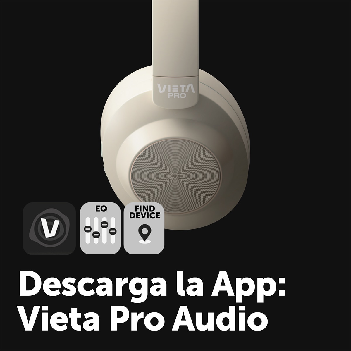 Auriculares de diadema Vieta Pro Way 4 blanco Bluetooth 5.4 Blanco-5