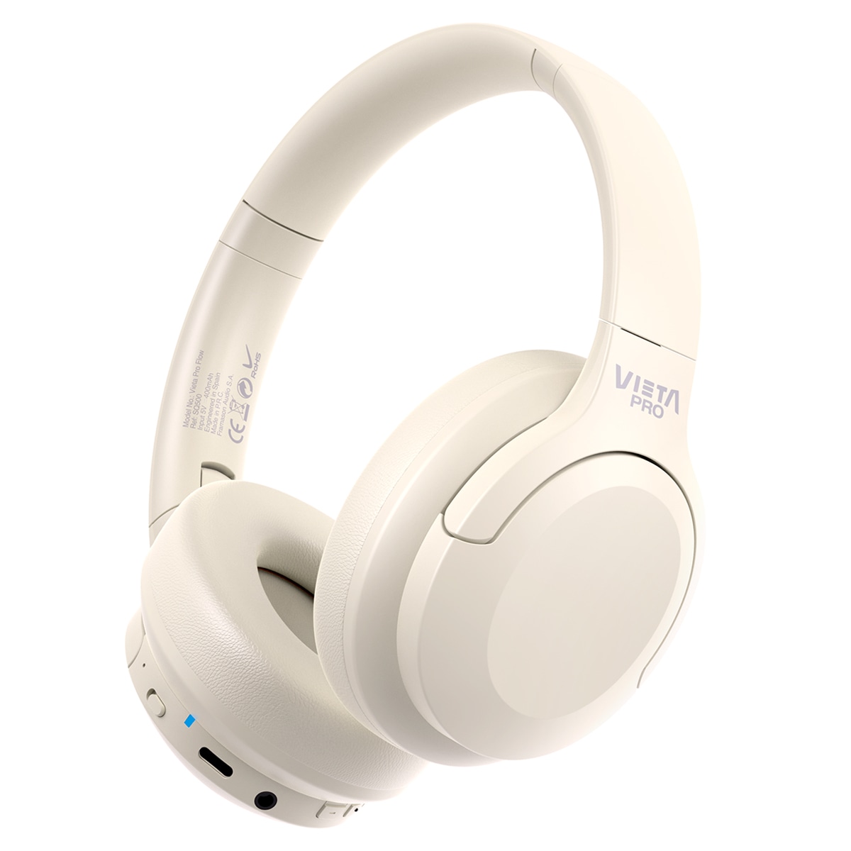 Auriculares de diadema Vieta Pro Flow blanco Bluetooth 5.4 Blanco-1