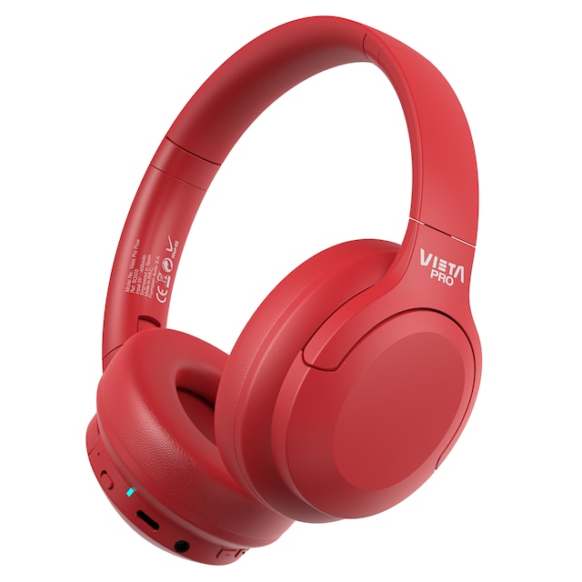Imagen 0 de Auriculares de diadema Vieta Pro Flow rojo Bluetooth 5.4