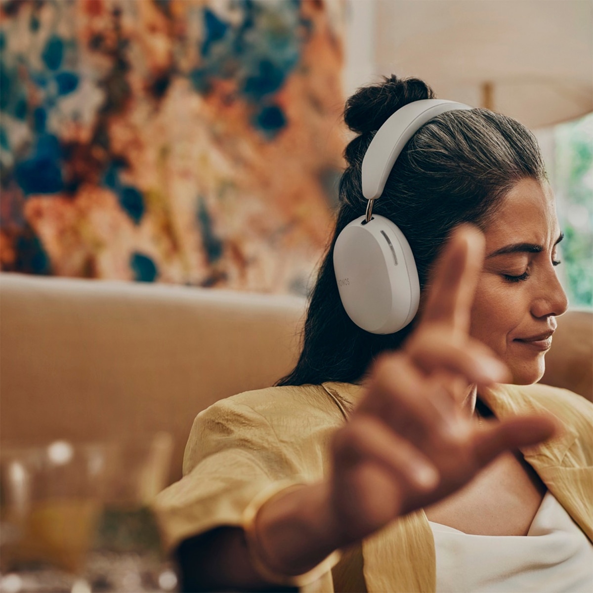Auriculares de diadema inalámbricos Sonos Ace con cancelación de ruido - Blanco Blanco-5