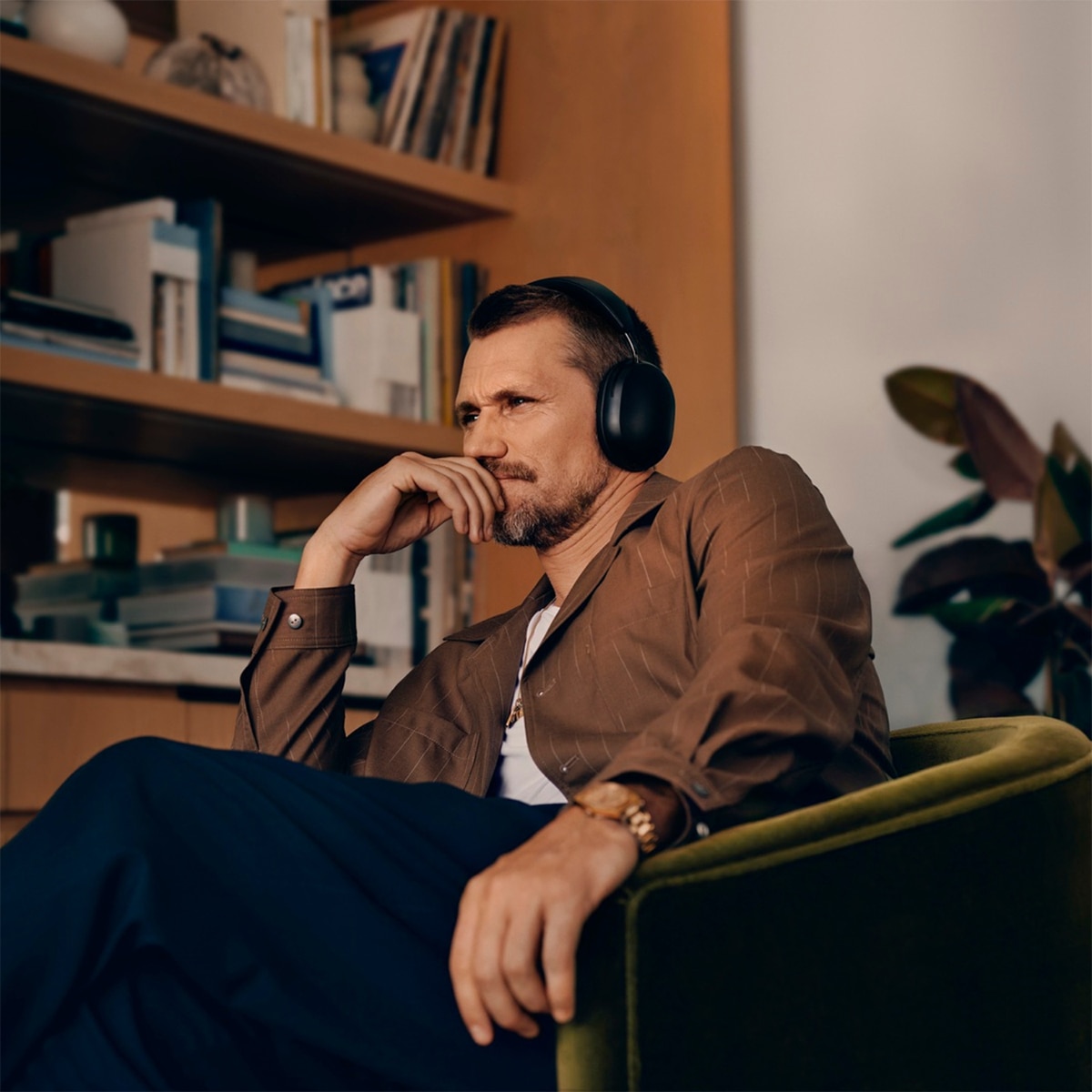 Auriculares de diadema inalámbricos Sonos Ace con cancelación de ruido Negro-5