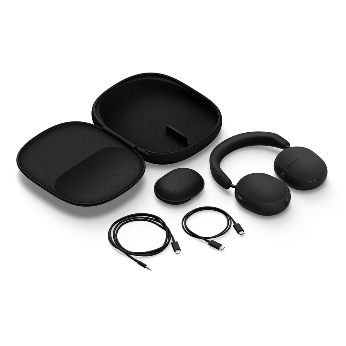 Auriculares de diadema inalámbricos Sonos Ace con cancelación de ruido Negro-7