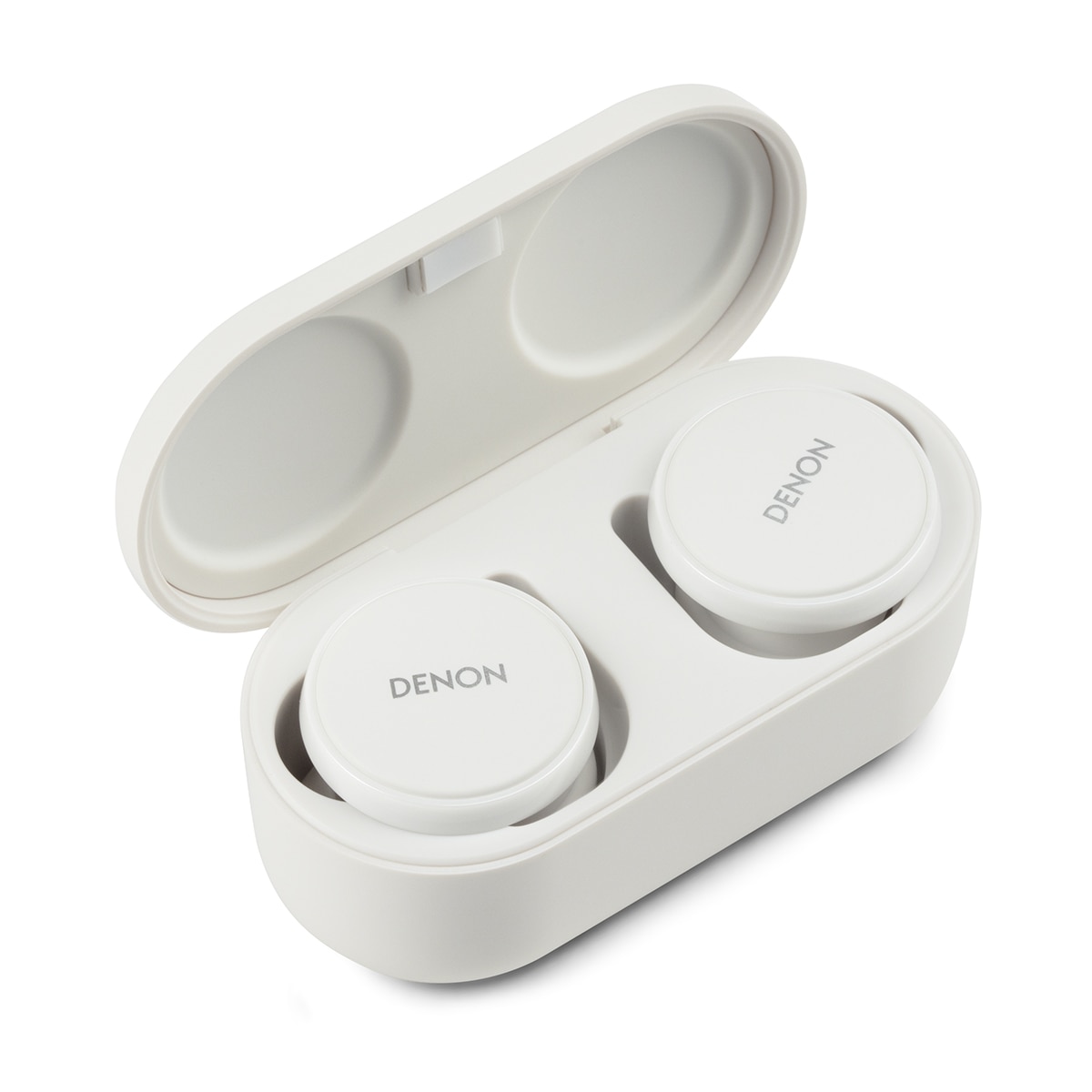 Auriculares True Wireless Denon PerL Pro con Bluetooth, cancelación activa de ruido adaptativa Blanco-2