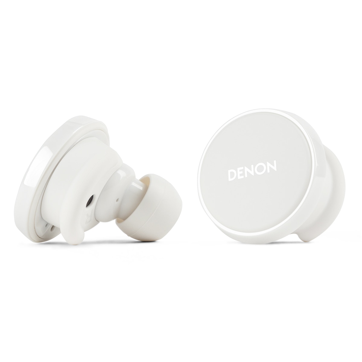Auriculares True Wireless Denon PerL Pro con Bluetooth, cancelación activa de ruido adaptativa Blanco-3