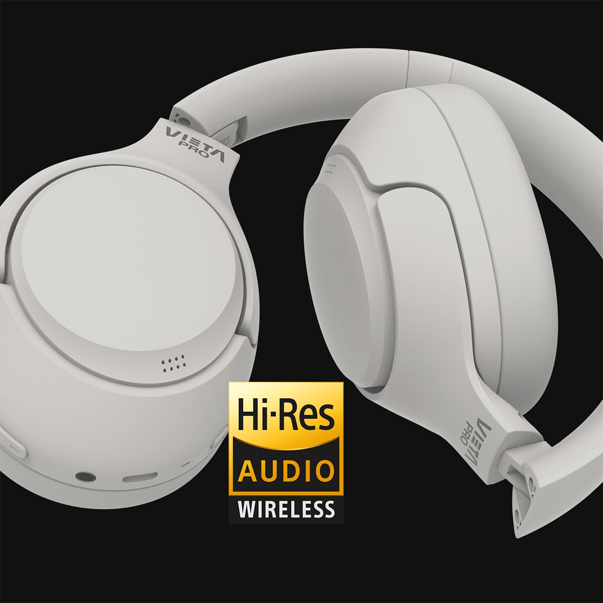 Auriculares de diadema Calm 2, Hi-Res analógico, cancelación de ruido, batería hasta 60 h - Blanco Blanco-5