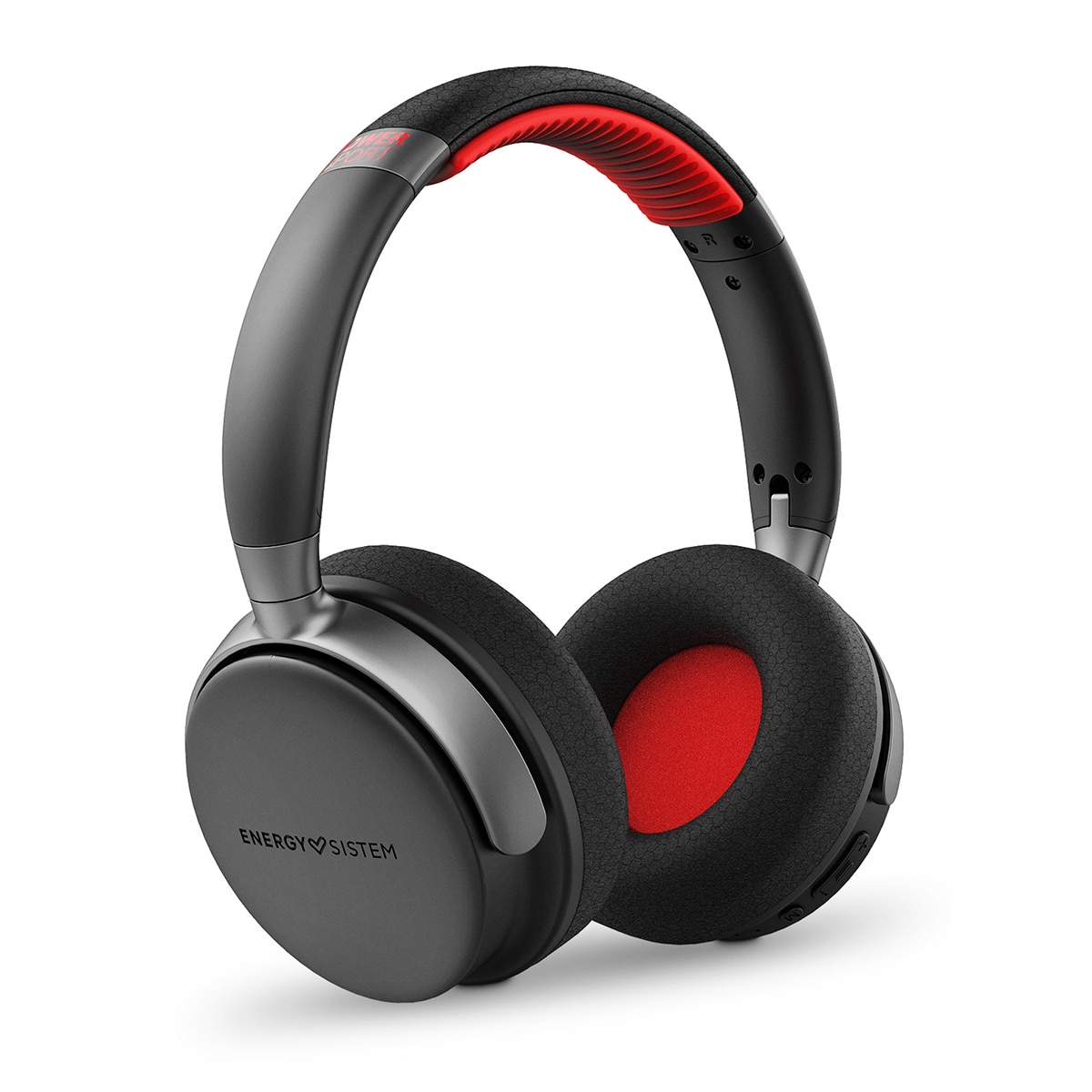 Imagen 0 de Auriculares de diadema Energy Sistem Power Sport, Bluetooth 5.3, Negro