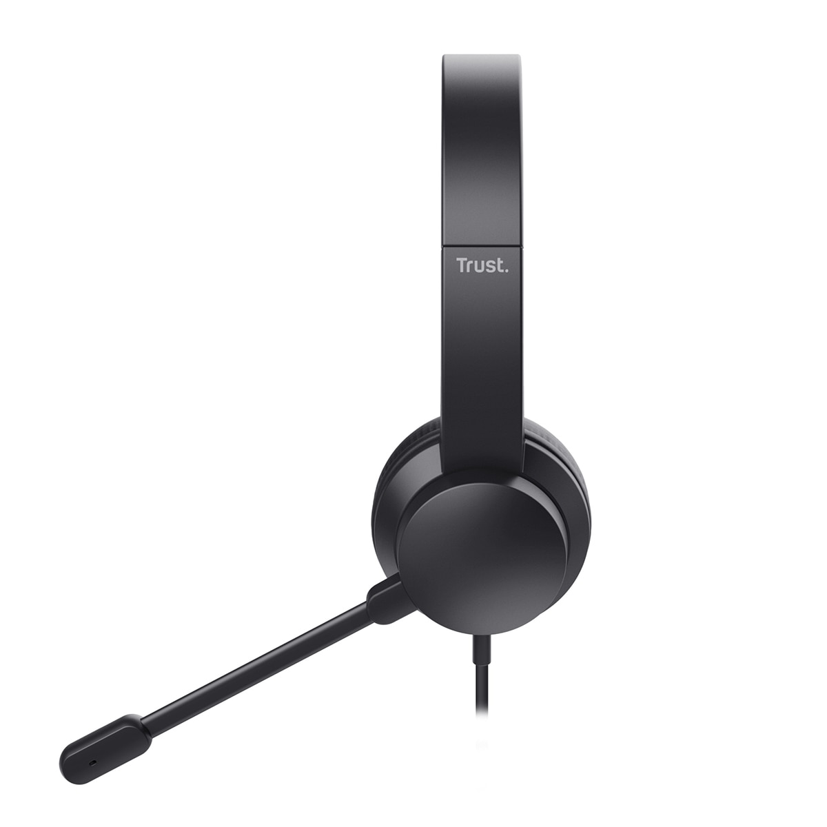Auriculares de diadema PC USB Trust AYDA 25088 con micrófono Negro-5