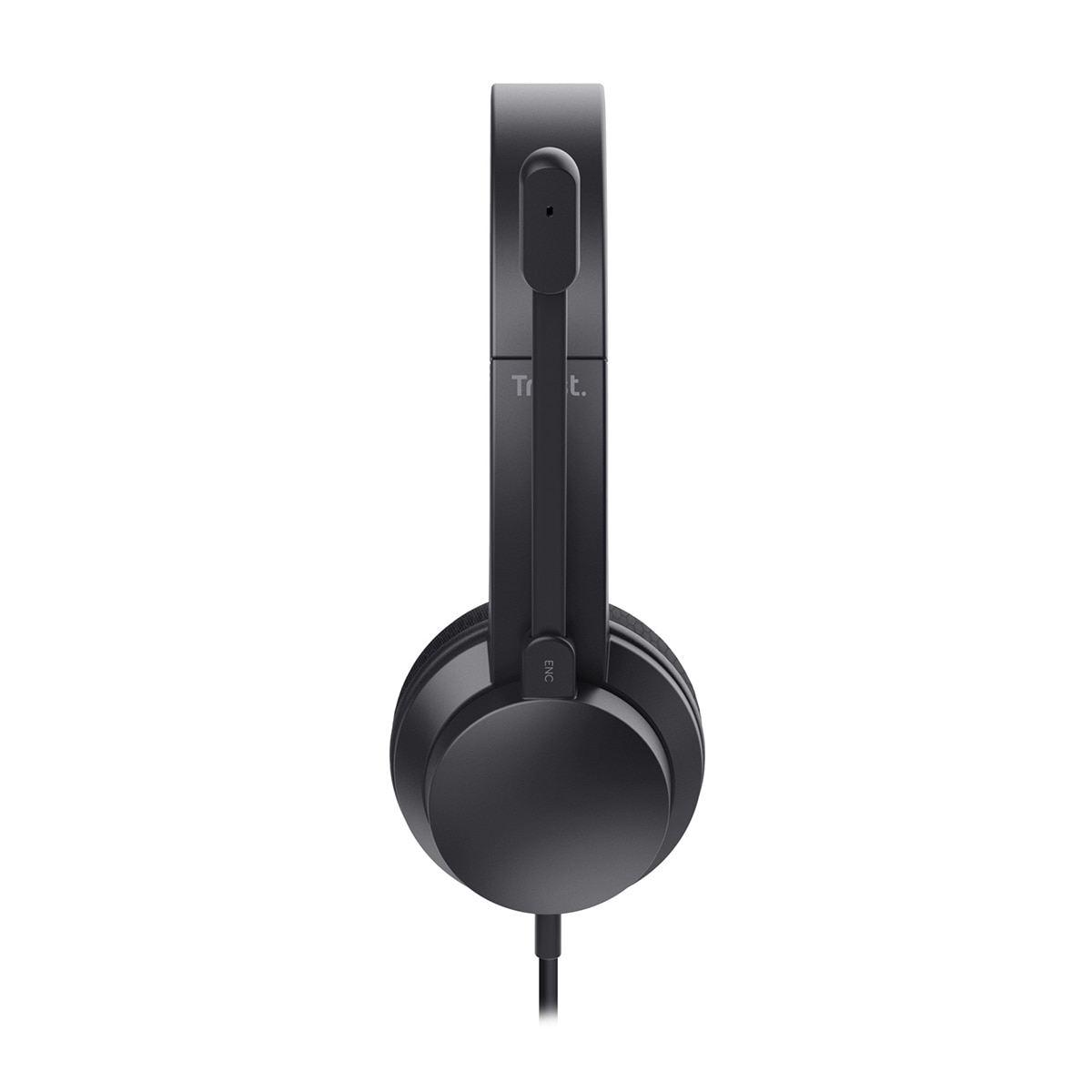 Auriculares de diadema PC USB Trust AYDA 25089 con micrófono Negro-3