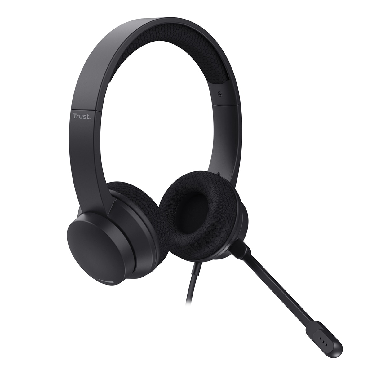 Auriculares de diadema PC USB Trust AYDA 25089 con micrófono Negro-4