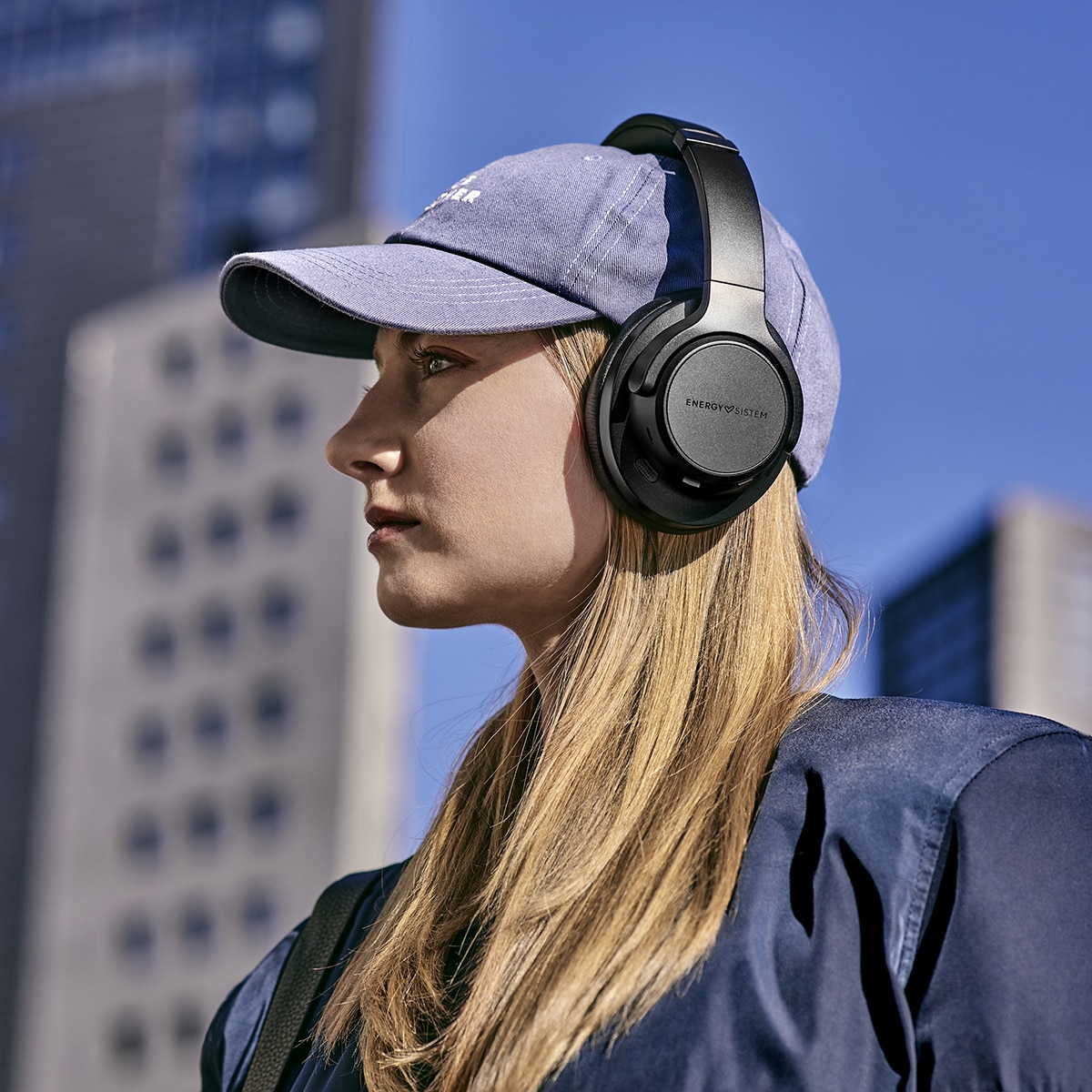 Auriculares de diadema Energy Sistem Silent, ANC, Bluetooth 5.4, Negros Negro-7
